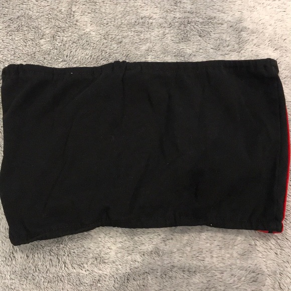 🌟 3 for $25 🌟 - Black and Red Tube Top - Picture 2 of 2
